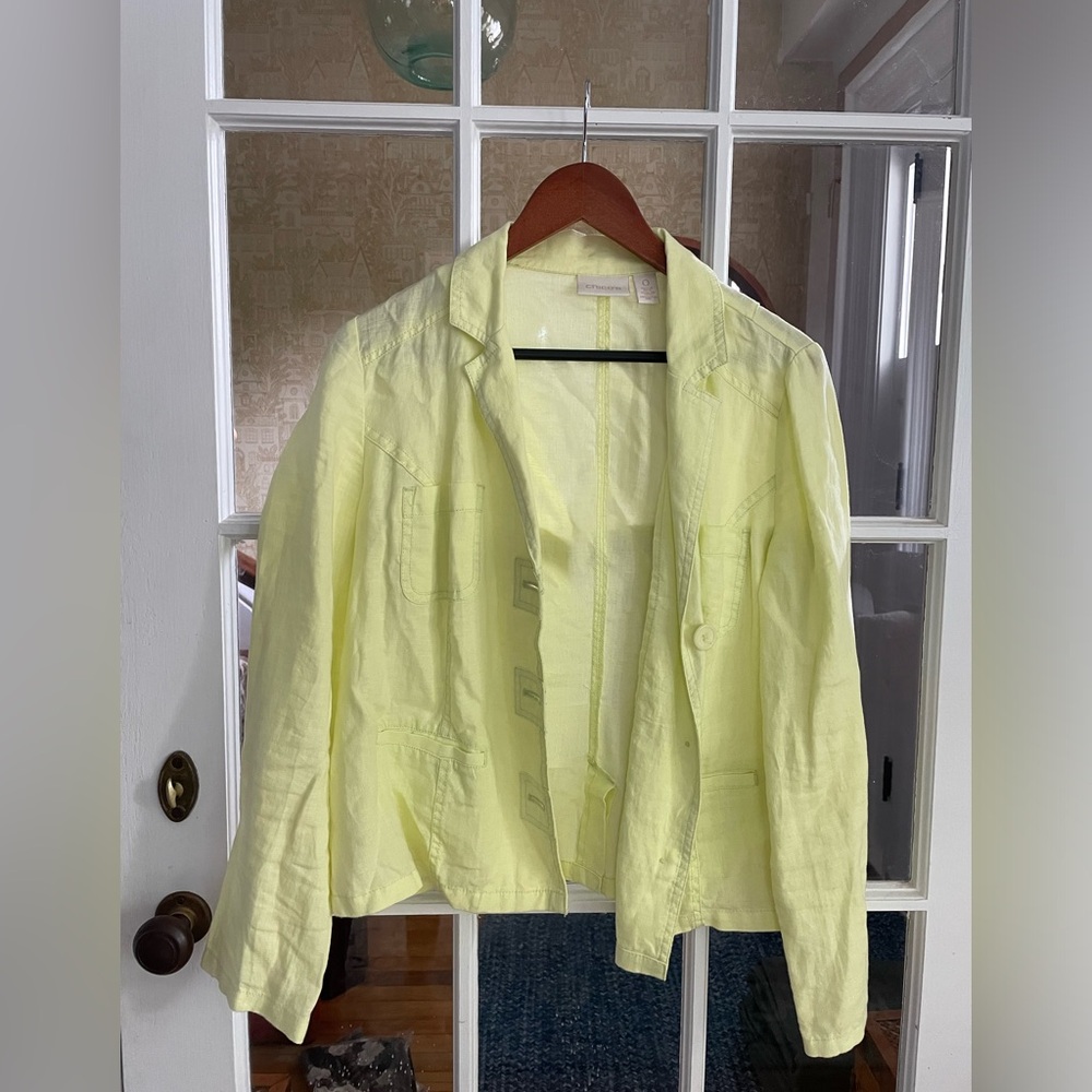 Chico’s Linen Blazer